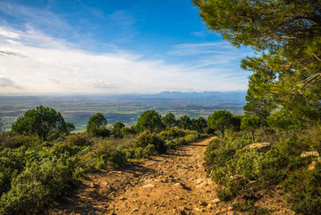 Beautiful landscape in north Catalonia in Cap de Creus Natural Park