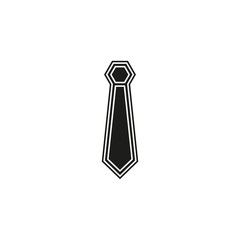 vector cravat icon - tie illustration. fashion wear