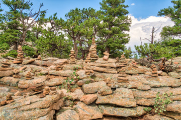 Beautiful Landscapes and Wildlife of Rocky Mountains National Park in Colorado