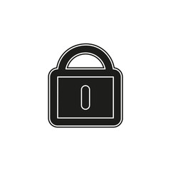 smart lock concept line icon