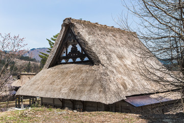Gassho zukuri houses in Shirakawa-go Japan