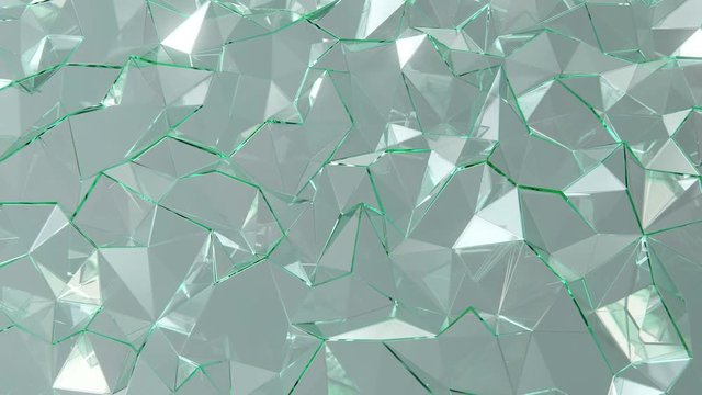 Plexus Triangles Glass Fog