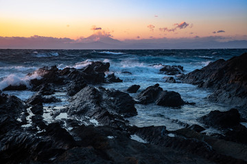 城ヶ島の夕暮れ