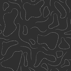 Geometric pattern with wavy stripes.