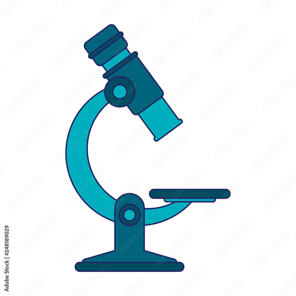 Poster microscope scientific tool