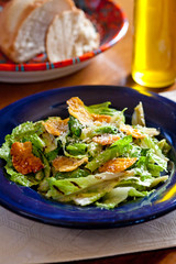Grilled Romaine Salad 