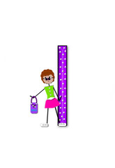 Alphabet Diva Doll I