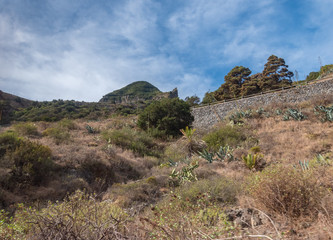 mountain view in la gomera canarias