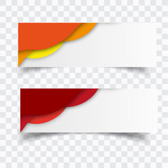 Vector banner or website header