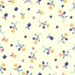 yellow, pink and violet flower background