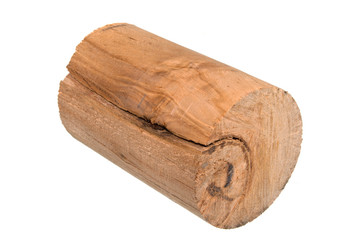firewood isolated on white background