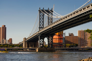 Manhattan Bridge through the eyes of Brooklyn