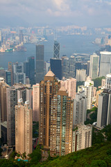 Hong Kong. View from the Peak