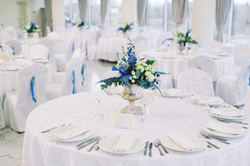 beautifully served table in a restaurant