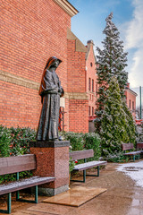 KRAKOW, POLAND -JANUARY 20, 2018: The Divine Mercy Sanctuary, Roman Catholic basilica