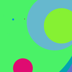 Circle geometric elegant abstract background multicolored pattern