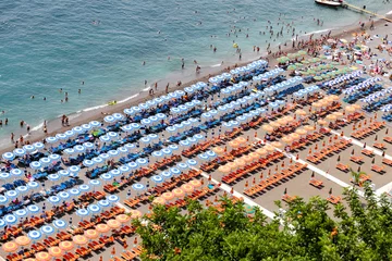 Printed roller blinds Positano beach, Amalfi Coast, Italy Positano beach in Amalfi Coast, Naples, Italy