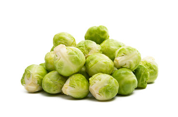 Fototapeta premium brussels sprouts isolated