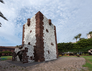 old bastion in la gomera canarias
