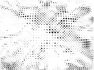 Halftone gradient pattern. Abstract halftone dots background. Monochrome dots pattern. Grunge texture. Pop Art, Comic small dots. Vector design for presentation, business cards, report, flyer, cover