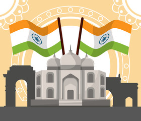 Fototapeta premium India culture and travel