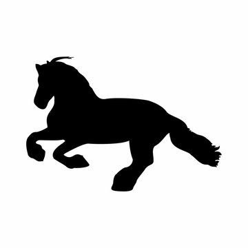 the horse icon,running horse