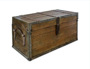 Old wooden chest
