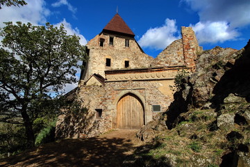 Fototapeta premium Castle Točník, Central Bohemia, Czech Republic