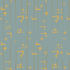 Tie Dye Japanese Geometric Winter Seamless Pattern. Geo Wabi Sabi Bohemian Kimono Print. Scribble Cartoon Doodle Craft Texture. Boho Tie Dye Native Batik. Scribble Craft Doodle Seamless Collage