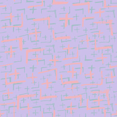 Tie Dye Japanese Geometric Organic Seamless Pattern. Boho Tie Dye Vector Batik. Geo Wabi Sabi Bohemian Kimono Print. Scribble Cartoon Doodle Craft Texture. Scribble Craft Doodle Seamless Collage