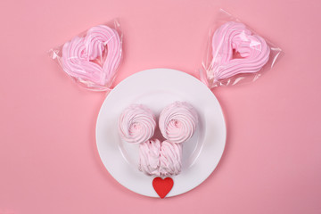 funny face is made by sweets