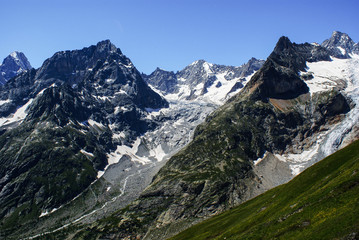 Tour de Mont Blanc. Alpy, Szwajcaria, Europa