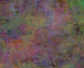 Fototapeta na wymiar Dark Messy Abstract Multicoloured Arty Grunge - rustic rough painterly warm artistic dark grunge background rich in different colours