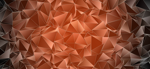 Triangular 3d, modern background