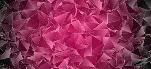 Triangular 3d, modern background