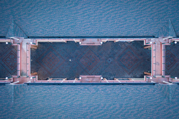 Aerial of Sunrise in Plainsboro New Jersey