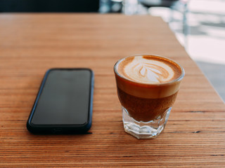 Coffee and iPhone