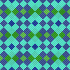 Seamless pattern background from a variety of multicolored squares.
