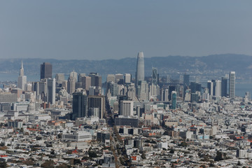 Fototapeta premium View from Twin Peaks