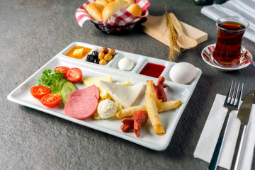 turkish fast breakfast