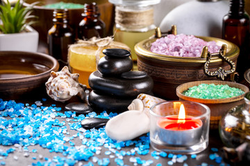 Spa massage items