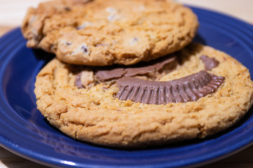 Cookies on a plate