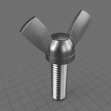 Wing screw