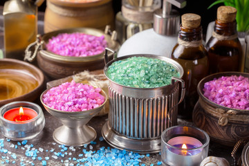 Spa massage items