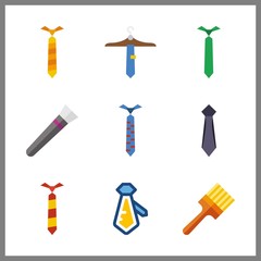 dye icon. tie and painted vector icons in dye set. Use this illustration for dye works.