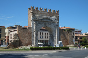 Rimini center, Italy