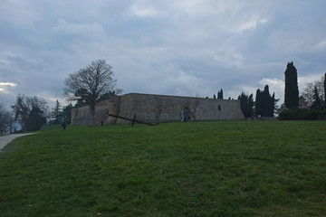 Castle near Urbino city, Italy