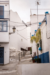 Fototapeta premium street and houses in spain