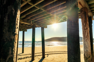 Under the Pier with Sun Star