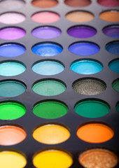 make-up collection close up